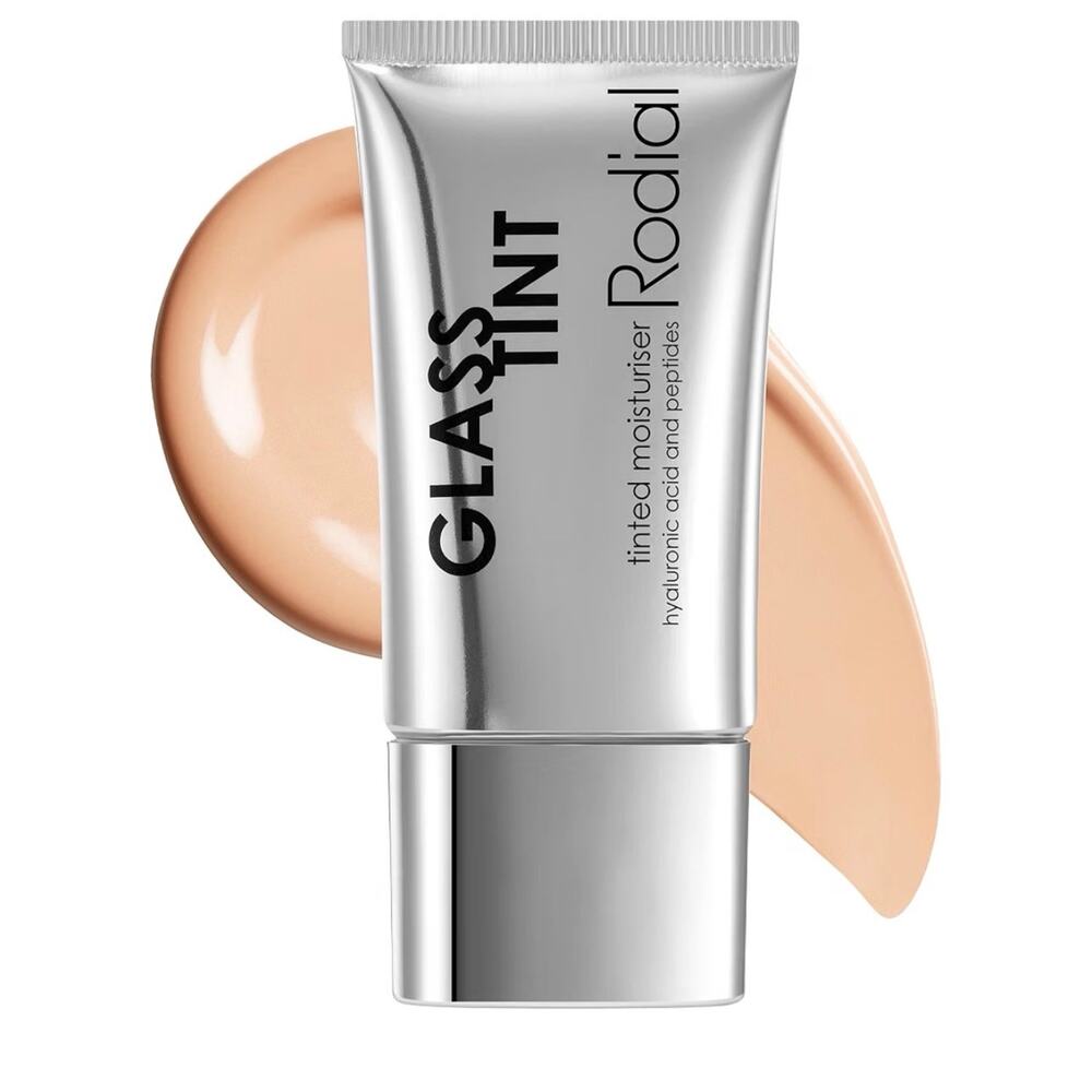 Rodial Glass Tint Tinted Moisturiser Hyaluronic Acid and Peptides